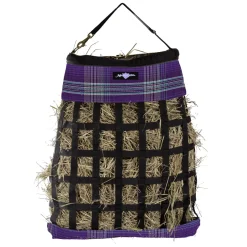 KENSINGTON Hay Bags, Nets & Racks|Stable Hardware|™ Hay Bag with Rim, Large Holes, 2 Flake Capacity