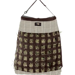KENSINGTON Hay Bags, Nets & Racks|Stable Hardware|™ Hay Bag with Rim, Small Holes, 2 Flake Capacity
