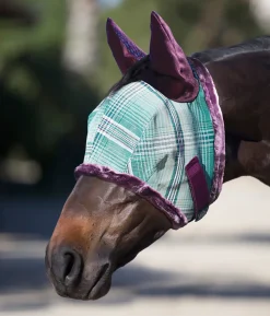 KENSINGTON Fly Control|Fly Masks|™ Signature Fly Mask with Plush Fleece, Ears & Forelock Hole