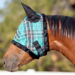 KENSINGTON Fly Control|Fly Masks|™ Signature Fly Mask with Plush Fleece, Ears & Forelock Hole