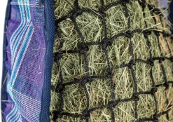 KENSINGTON Hay Bags, Nets & Racks|Stable Hardware|™ Slow Feed 2-Flake Hay Bag