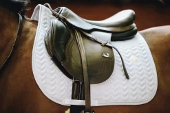 KENTUCKY HORSEWEAR Close Contact Saddle Pads|Fishbone Jump Saddle Pad