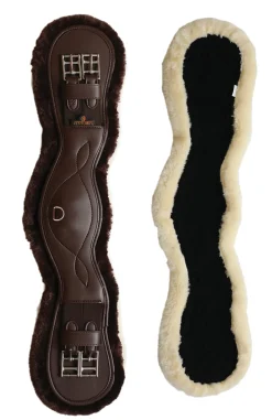 KENTUCKY HORSEWEAR Girths & Accessories|Vegan Anatomic Sheepskin Short Girth