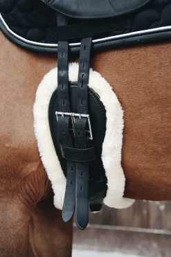 KENTUCKY HORSEWEAR Girths & Accessories|Vegan Anatomic Sheepskin Short Girth