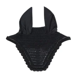 KENTUCKY HORSEWEAR Ear Bonnets|Ear Bonnets|Wellington Stone & Pearl Fly Veil