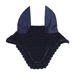 KENTUCKY HORSEWEAR Ear Bonnets|Ear Bonnets|Wellington Stone & Pearl Fly Veil