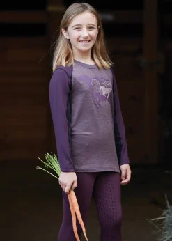 Kids KERRITS Kids' Casual Riding Clothes|® Kids’ Round Up Base Layer Top