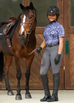 KERRITS Knee Patch Breeches|® Ladies’ Petite Crossover II Knee-Patch Breech