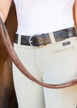 KERRITS Belts|® Ladies’ Simple D Leather Belt