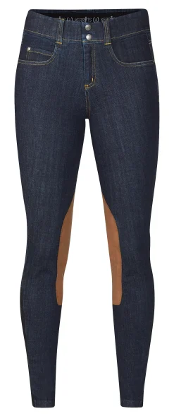 KERRITS Knee Patch Breeches|® Ladies’ Stretch Denim Knee-Patch Breech