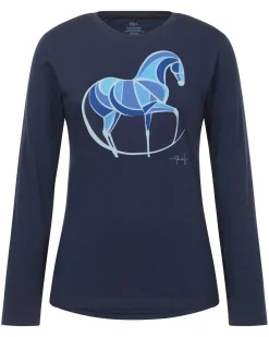 KERRITS Long Sleeve Tops|® Mosaic Long-Sleeve Tee