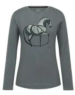 KERRITS Long Sleeve Tops|® Mosaic Long-Sleeve Tee