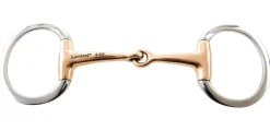 WEATHERBEETA English Horse Bits|Korsteel® Copper Mouth Jointed Eggbutt Bit