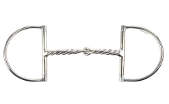 WEATHERBEETA English Horse Bits|Korsteel® Twisted Wire Hunter D-Ring Bit