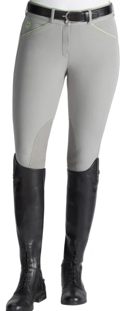 SUPERHOUSE Knee Patch Breeches|Ladies’ Wellesley Classic Piped Knee-Patch Breech