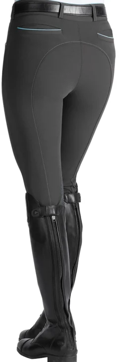 SUPERHOUSE Knee Patch Breeches|Ladies’ Wellesley Classic Piped Knee-Patch Breech