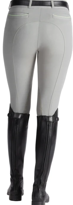 SUPERHOUSE Knee Patch Breeches|Ladies’ Wellesley Classic Piped Knee-Patch Breech