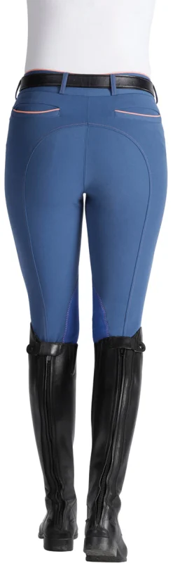 SUPERHOUSE Knee Patch Breeches|Ladies’ Wellesley Classic Piped Knee-Patch Breech