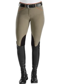 SUPERHOUSE Knee Patch Breeches|Ladies’ Wellesley Piped Knee-Patch Breech