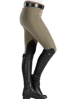 SUPERHOUSE Knee Patch Breeches|Ladies’ Wellesley Piped Knee-Patch Breech