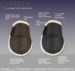 HORSE HEALTH TRADE Horse Boots|LeMieux® Capella Comfort Fetlock Boots