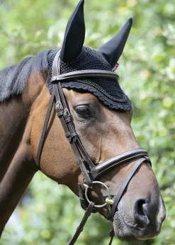 HORSE HEALTH TRADE Ear Bonnets|Ear Bonnets|LeMieux® Diamanté Acoustic Fly Hood