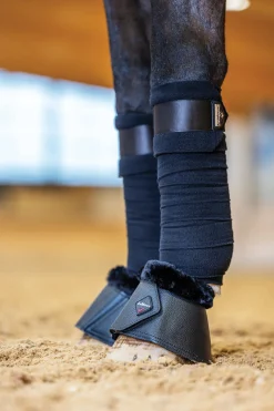 HORSE HEALTH TRADE Bell Boots|Bell Boots|LeMieux® Fleece WrapRound Overreach Boots