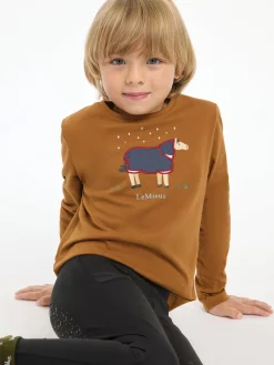 Kids HORSE HEALTH TRADE Kids' Casual Riding Clothes|LeMieux® Kids’ Mini Jessie Long Sleeve Top