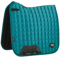 HORSE HEALTH TRADE Dressage Pads|Close Contact Saddle Pads|LeMieux® Loire Satin Classic Dressage Square
