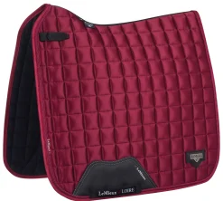HORSE HEALTH TRADE Dressage Pads|Close Contact Saddle Pads|LeMieux® Loire Satin Classic Dressage Square
