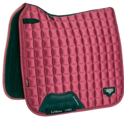 HORSE HEALTH TRADE Dressage Pads|Close Contact Saddle Pads|LeMieux® Loire Satin Classic Dressage Square