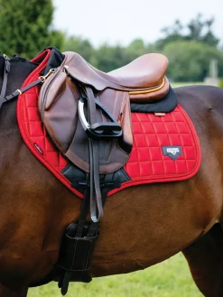 HORSE HEALTH TRADE Close Contact Saddle Pads|LeMieux® Loire Satin Classic Close Contact Saddle Pad