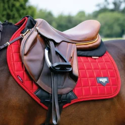 HORSE HEALTH TRADE Close Contact Saddle Pads|LeMieux® Loire Satin Classic Close Contact Saddle Pad