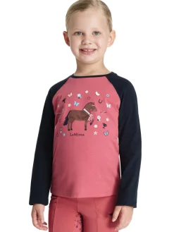Kids HORSE HEALTH TRADE Kids' Casual Riding Clothes|LeMieux® Mini Jamie Chancer Long-Sleeve Top