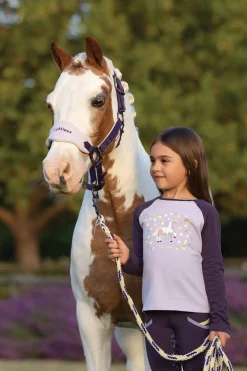 Kids HORSE HEALTH TRADE Kids' Casual Riding Clothes|LeMieux® Mini Jamie Chancer Long-Sleeve Top