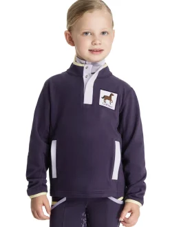 Kids HORSE HEALTH TRADE Kids' Casual Riding Clothes|LeMieux® Mini Mae Popper Fleece