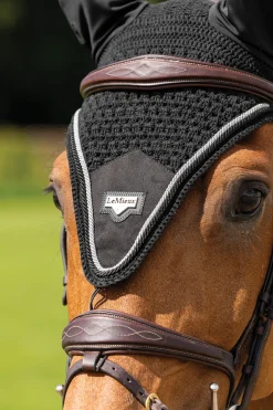 HORSE HEALTH TRADE Ear Bonnets|Ear Bonnets|LeMieux® Puissance Fly Hood