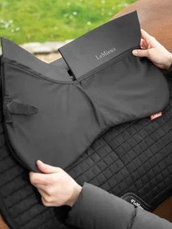 HORSE HEALTH TRADE Half Pads|LeMieux® ProSorb Plain 2-Pocket Half Pad