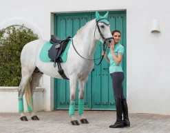 HORSE HEALTH TRADE Close Contact Saddle Pads|Dressage Pads|LeMieux® Suede Dressage Square Pad