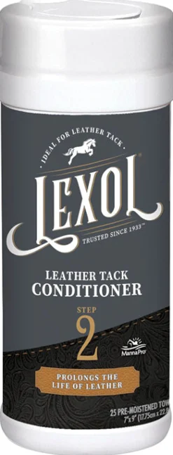 ANIMAL HEALTH INT Saddle Covers & Leather Care|Lexol® Leather Conditioner Wipes