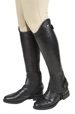 JPC EQUESTRIAN Half Chaps|Léttia® Adults’ London Leather Half Chaps