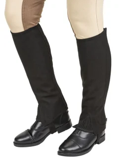 JPC EQUESTRIAN Half Chaps|Léttia® Adults’ Suede Half Chaps