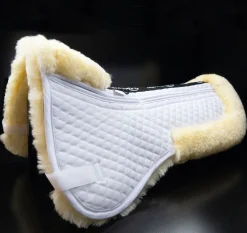 MAJYK EQUIPE Half Pads|® Ergonomics Correction Fleece Half Pad with Impact Shims