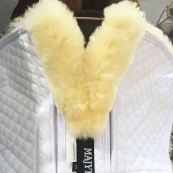 MAJYK EQUIPE Half Pads|® Ergonomics Correction Fleece Half Pad with Impact Shims