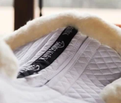 MAJYK EQUIPE Half Pads|® Ergonomics Correction Fleece Half Pad with Impact Shims