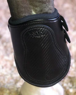 MAJYK EQUIPE Horse Boots|® Estrella Carbon Leather Fetlock Boots