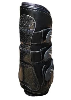 MAJYK EQUIPE Horse Boots|® Estrella Sparkle Leather Tendon Boots