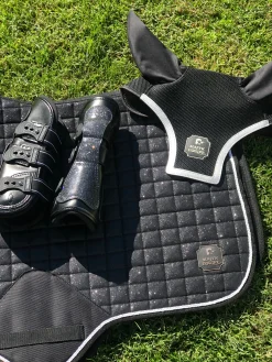 MAJYK EQUIPE Horse Boots|® Estrella Sparkle Leather Tendon Boots