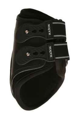 MAJYK EQUIPE Horse Boots|® Leather Hind Boots with Removable Impact Liners (Snap Closure)