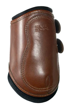 MAJYK EQUIPE Horse Boots|® Leather Hind Boots with Removable Impact Liners (Snap Closure)
